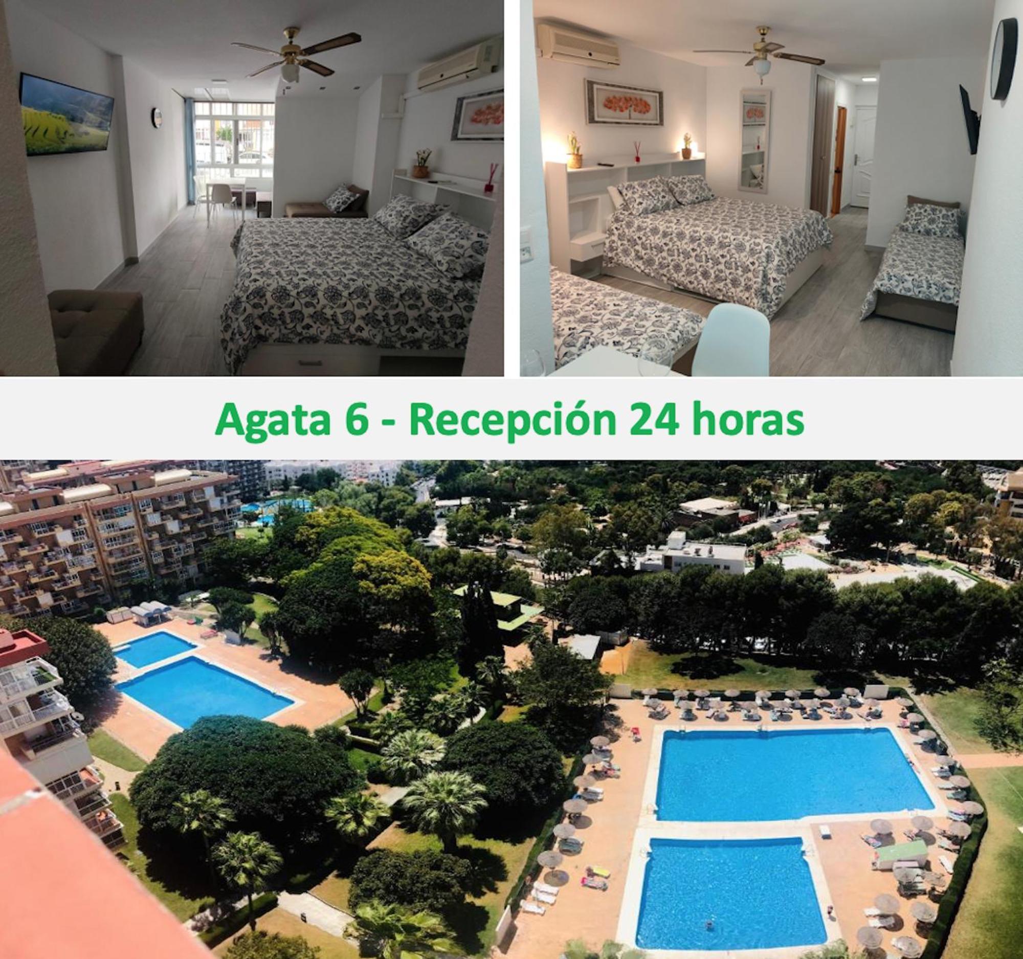 Agata 6 - 24H Reception Leilighet Benalmádena Eksteriør bilde